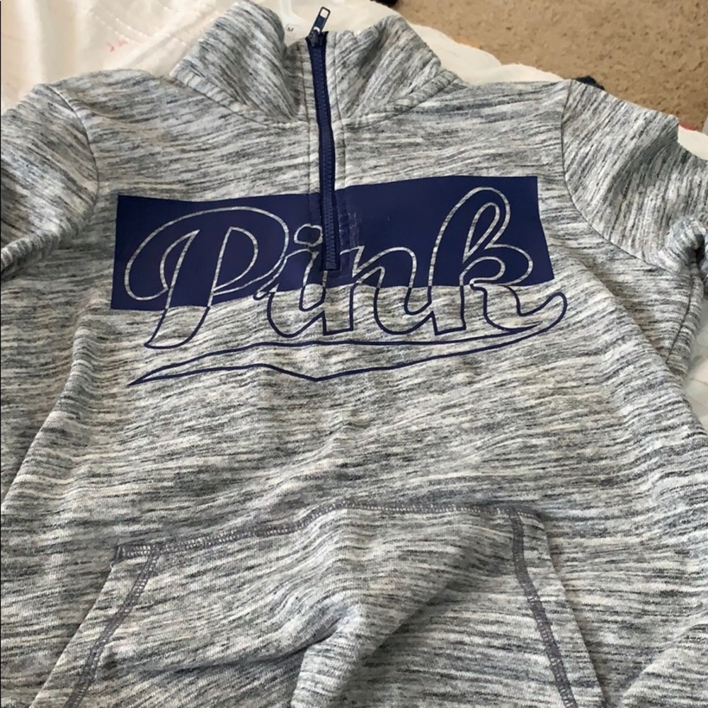 PINK pullover quarter zip!